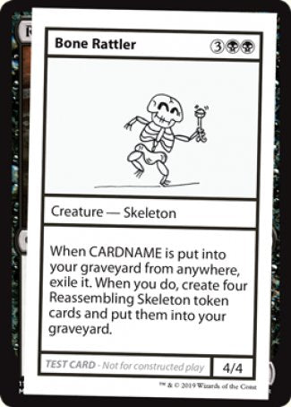 Bone Rattler (2021 Edition) [Mystery Booster Playtest Cards] | Odin's Place