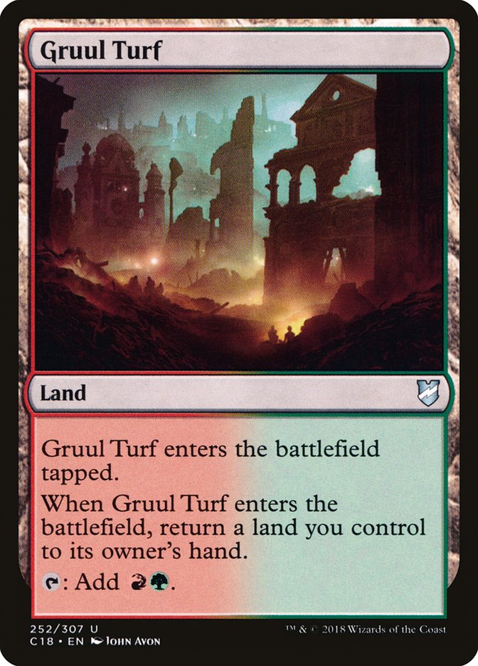 Gruul Turf (252) [Commander 2018] | Odin's Place