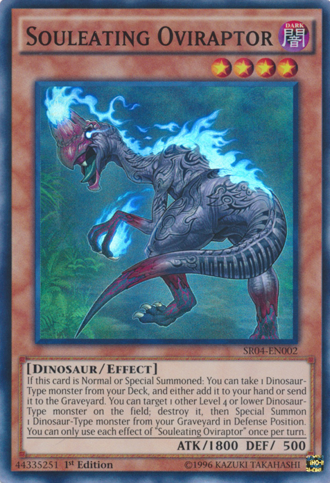 Souleating Oviraptor [SR04-EN002] Super Rare | Odin's Place