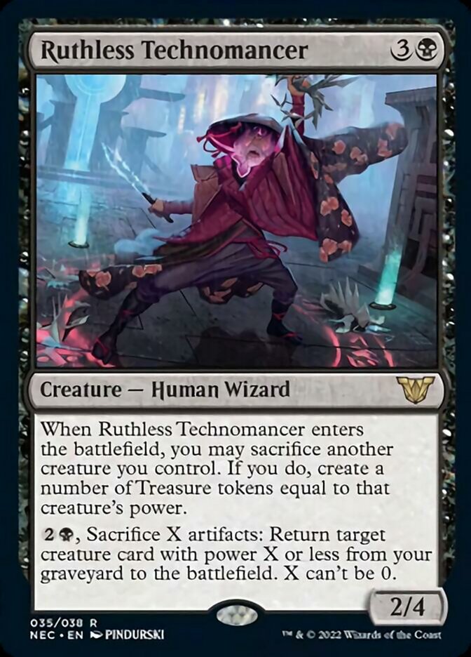 Ruthless Technomancer [Kamigawa: Neon Dynasty Commander] | Odin's Place