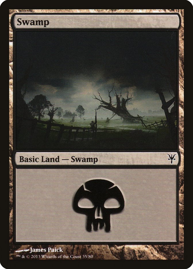 Swamp (35) [Duel Decks: Sorin vs. Tibalt] | Odin's Place