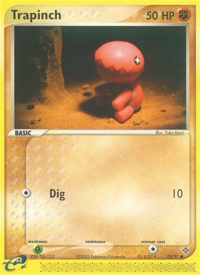 Trapinch (78/97) [EX: Dragon] | Odin's Place