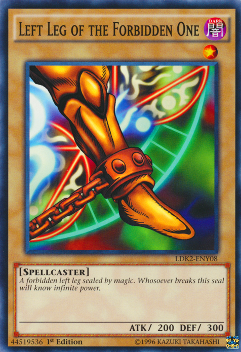 Left Leg of the Forbidden One [LDK2-ENY08] Common | Odin's Place