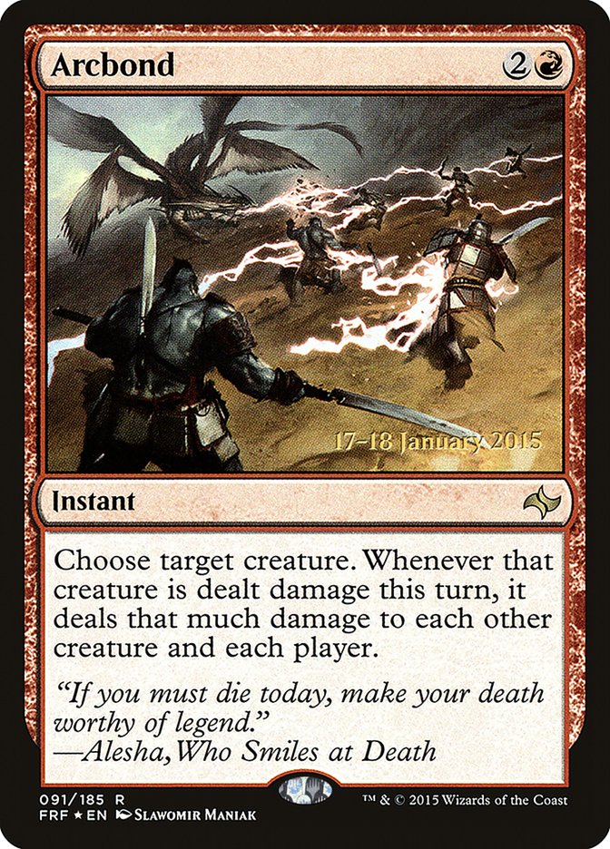 Arcbond (91) [Fate Reforged Prerelease Promos] | Odin's Place