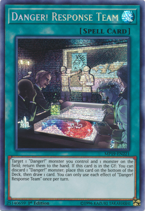 Danger! Response Team [MP19-EN221] Prismatic Secret Rare | Odin's Place