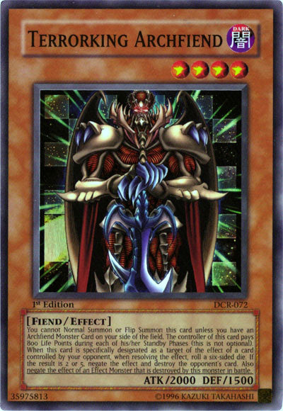 Terrorking Archfiend [DCR-072] Super Rare | Odin's Place