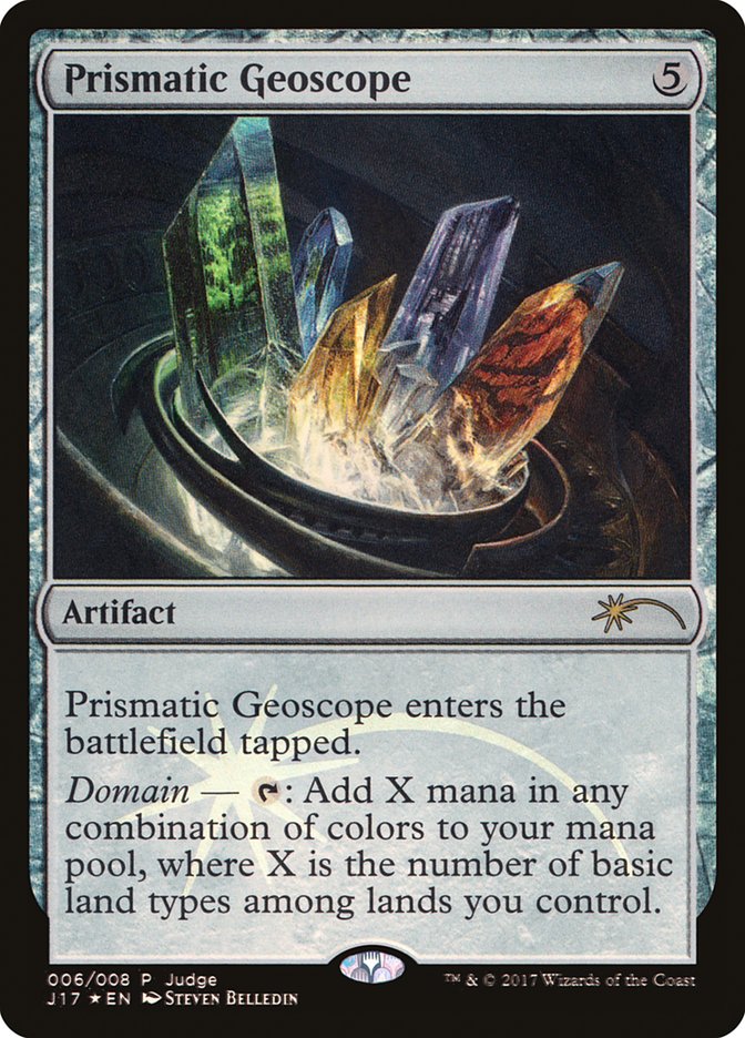 Prismatic Geoscope (6) [Judge Gift Cards 2017] | Odin's Place