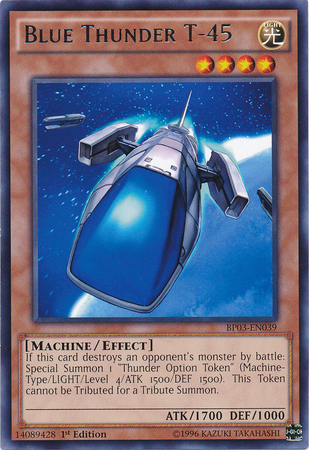 Blue Thunder T-45 [BP03-EN039] Rare | Odin's Place