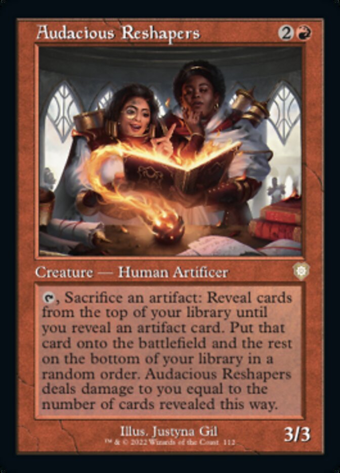 Audacious Reshapers (Retro) [The Brothers' War Commander] | Odin's Place