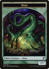 Ooze // Frog Lizard Double-Sided Token [Ravnica Allegiance Guild Kit Tokens] | Odin's Place