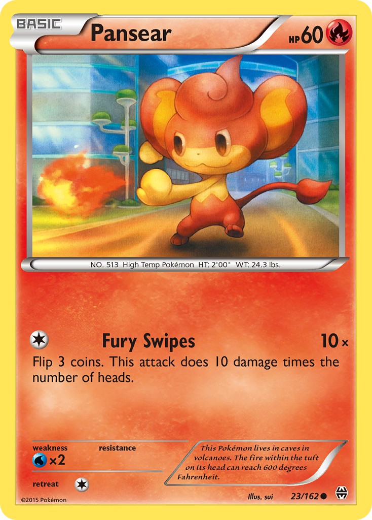 Pansear (23/162) [XY: BREAKthrough] | Odin's Place