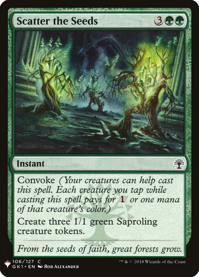 Scatter the Seeds [Mystery Booster] | Odin's Place