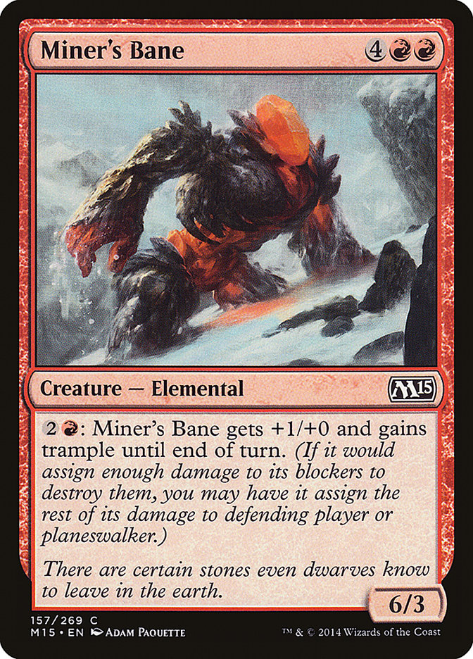 Miner's Bane (157) [Magic 2015] | Odin's Place
