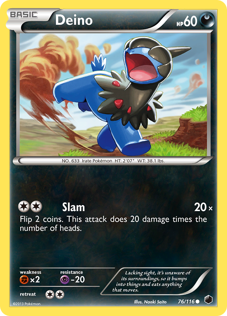 Deino (76/116) [Black & White: Plasma Freeze] | Odin's Place