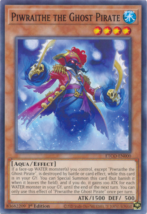 Piwraithe the Ghost Pirate [ETCO-EN000] Common | Odin's Place