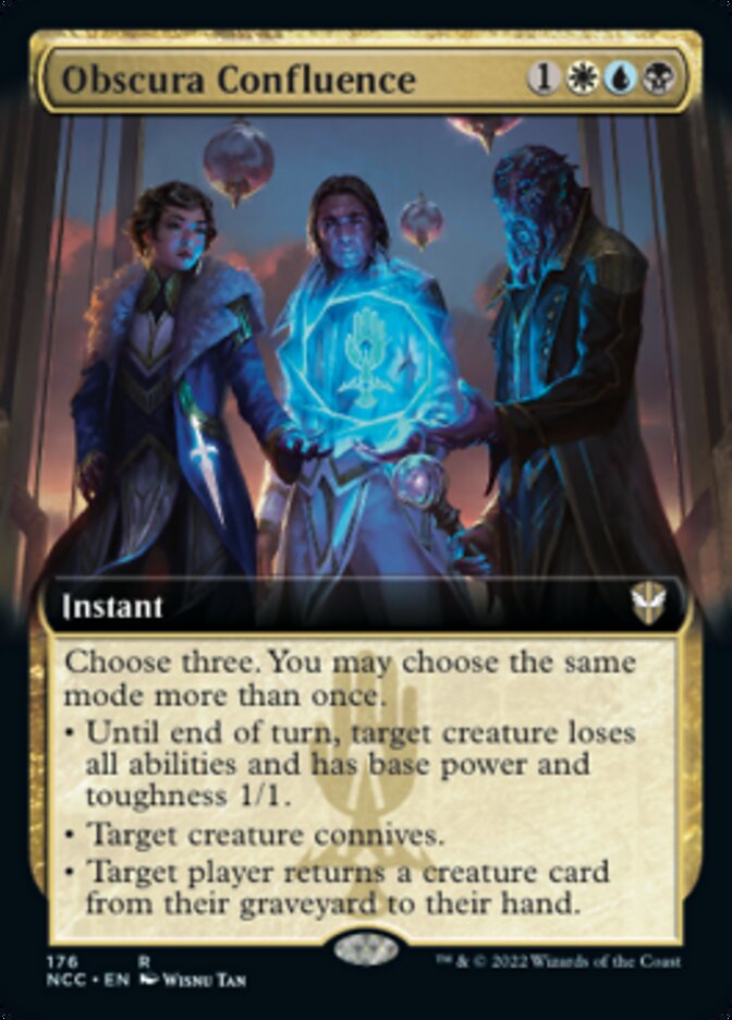 Obscura Confluence (Extended Art) [Streets of New Capenna Commander] | Odin's Place