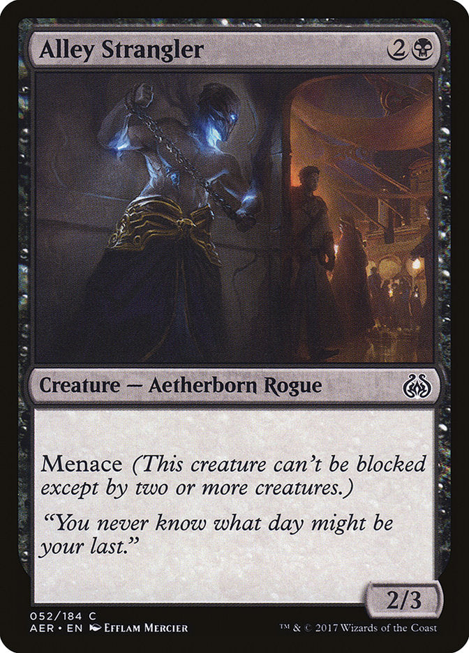 Alley Strangler (Intro Pack) [Aether Revolt Promos] | Odin's Place