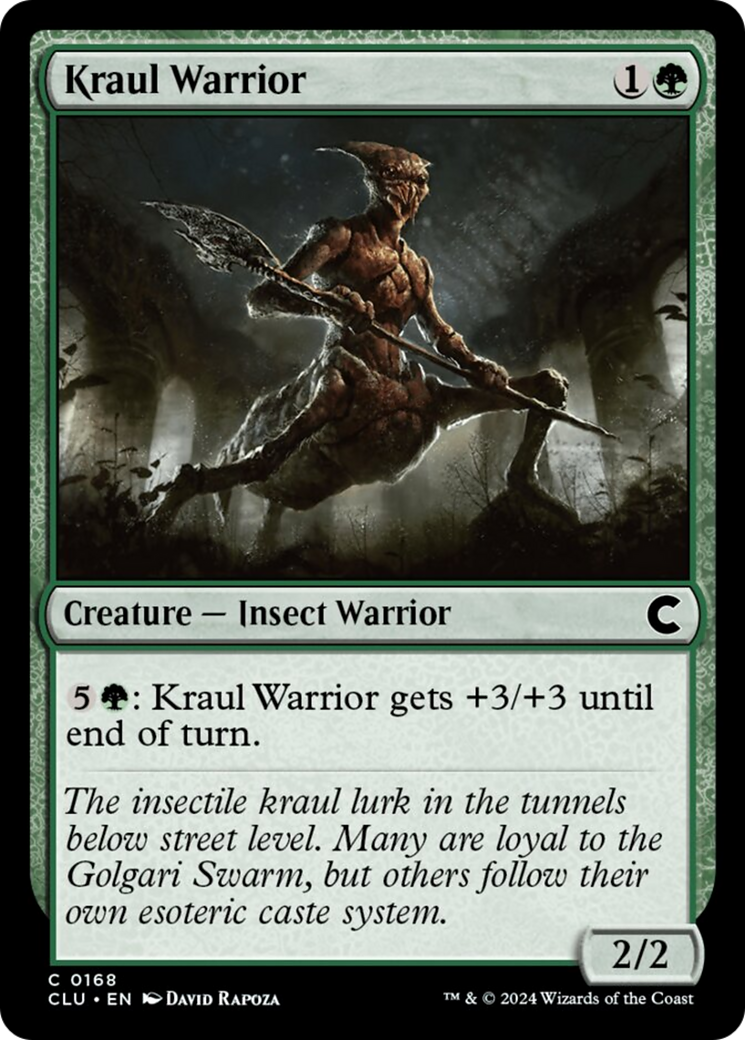 Kraul Warrior [Ravnica: Clue Edition] | Odin's Place