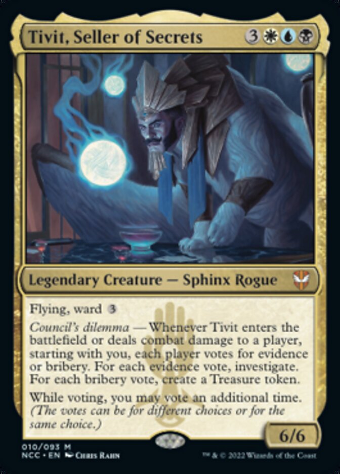 Tivit, Seller of Secrets [Streets of New Capenna Commander] | Odin's Place