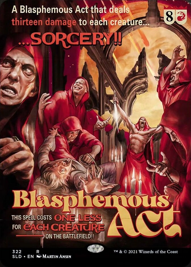 Blasphemous Act [Secret Lair Drop Series] | Odin's Place