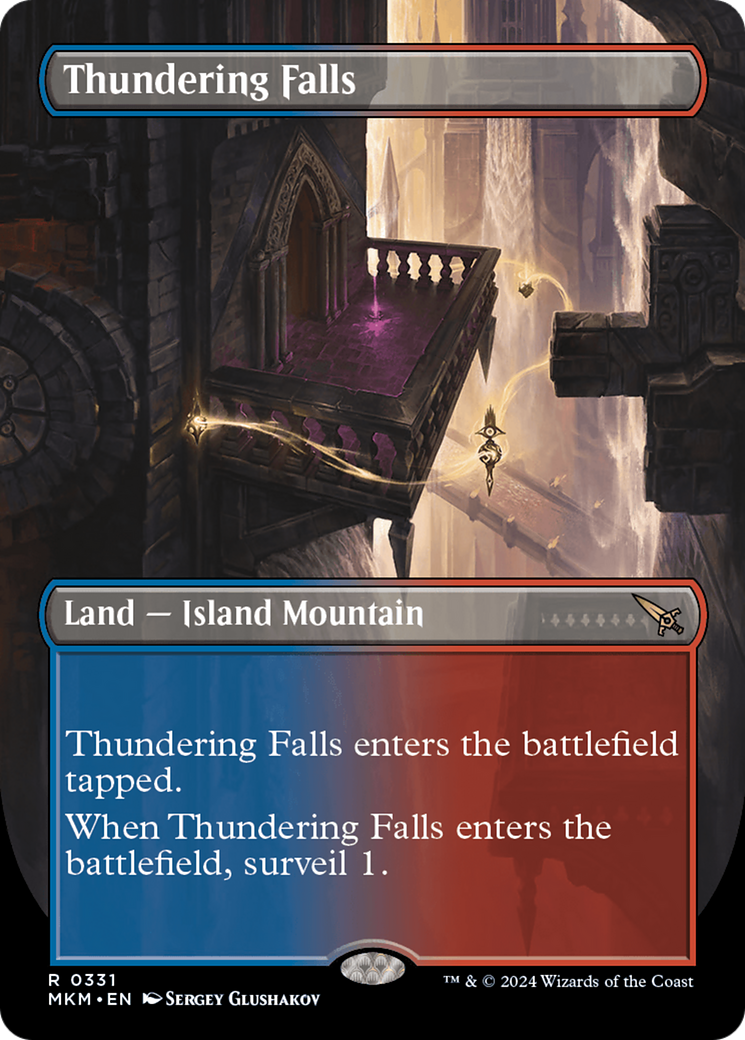 Thundering Falls (Borderless) [Murders at Karlov Manor] | Odin's Place