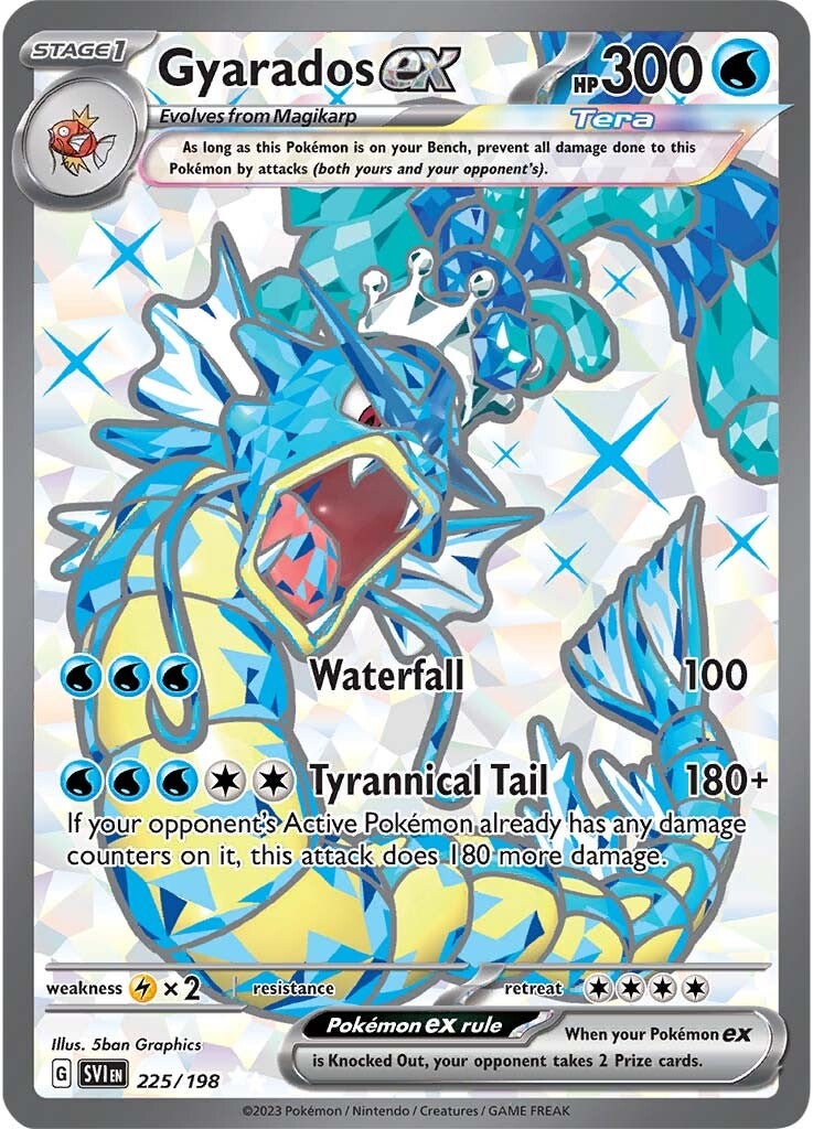 Gyarados ex (225/198) [Scarlet & Violet: Base Set] | Odin's Place