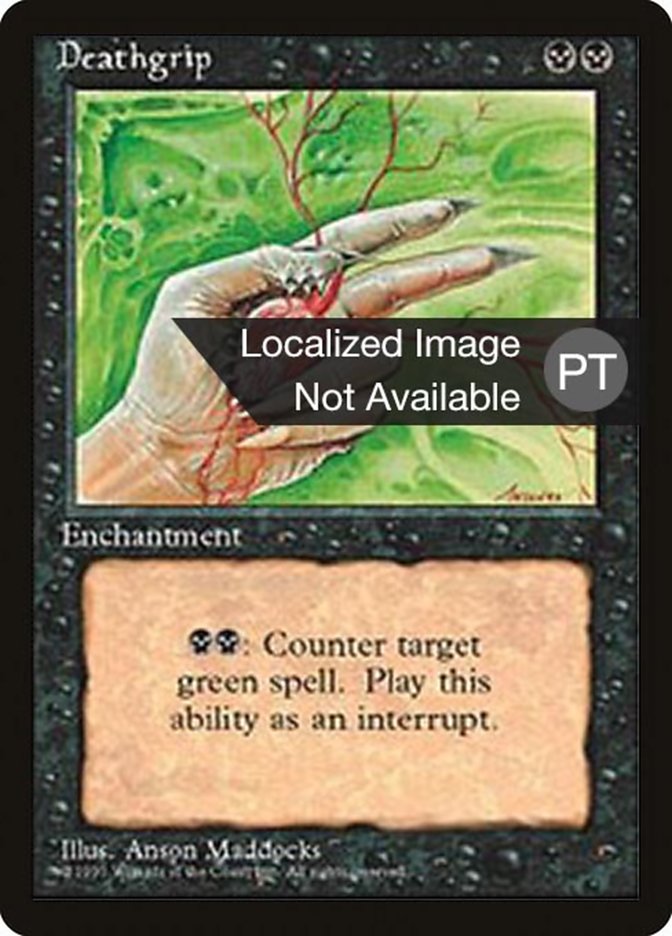Deathgrip [Fourth Edition (Foreign Black Border)] | Odin's Place