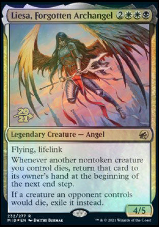 Liesa, Forgotten Archangel [Innistrad: Midnight Hunt Prerelease Promos] | Odin's Place