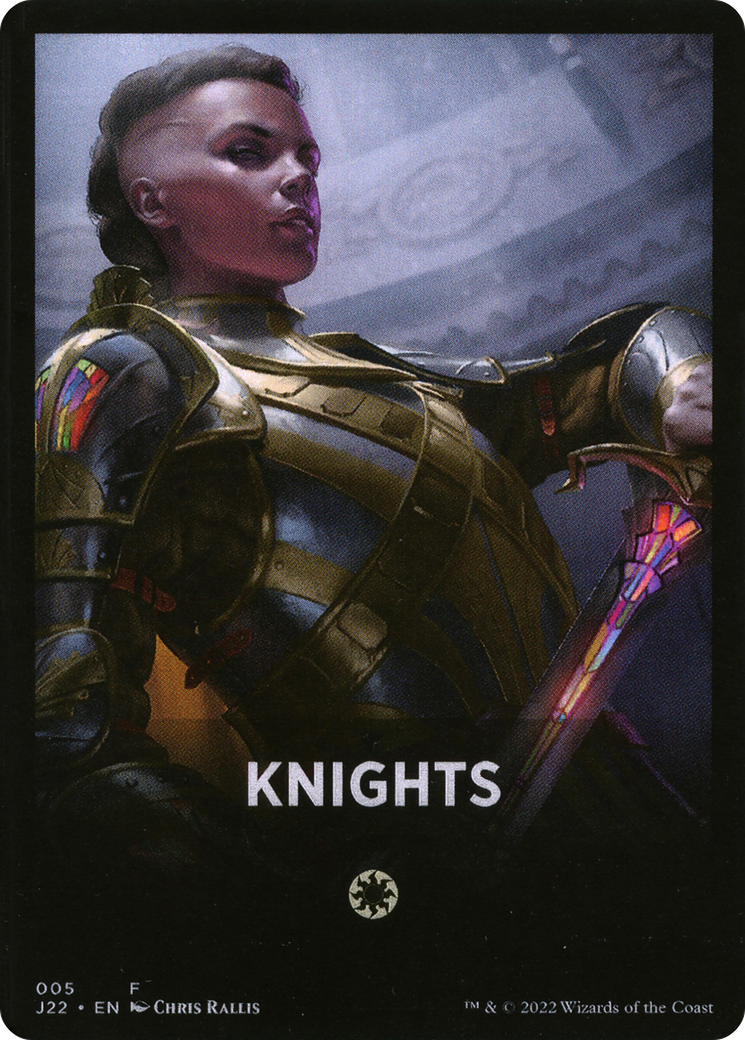 Knights Theme Card [Jumpstart 2022 Front Cards] | Odin's Place