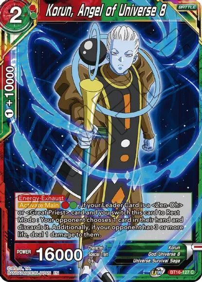 Korun, Angel of Universe 8 (BT16-127) [Realm of the Gods] | Odin's Place