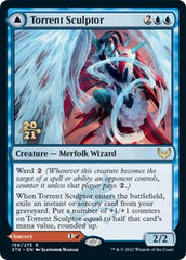 Torrent Sculptor // Flamethrower Sonata [Strixhaven: School of Mages Prerelease Promos] | Odin's Place