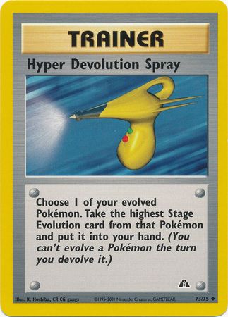Hyper Devolution Spray (73/75) [Neo Discovery Unlimited] | Odin's Place
