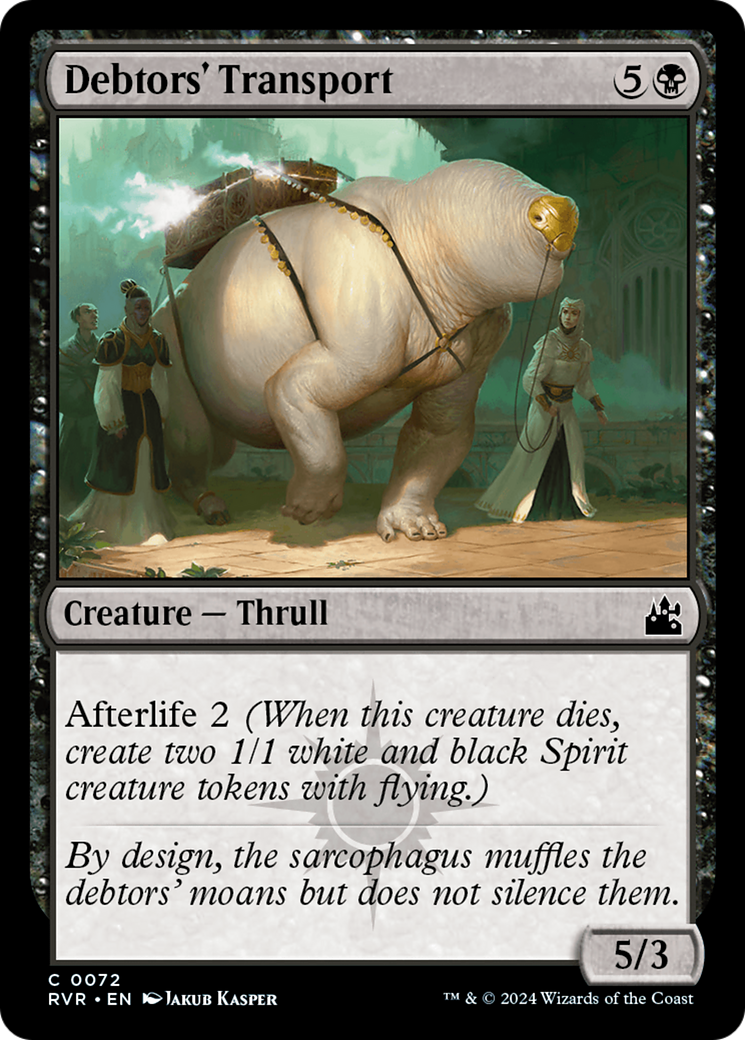 Debtors' Transport [Ravnica Remastered] | Odin's Place