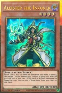 Aleister the Invoker (Alternate Art) [MAGO-EN016] Gold Rare | Odin's Place