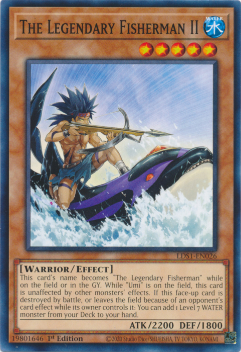 The Legendary Fisherman II [LDS1-EN026] Common | Odin's Place