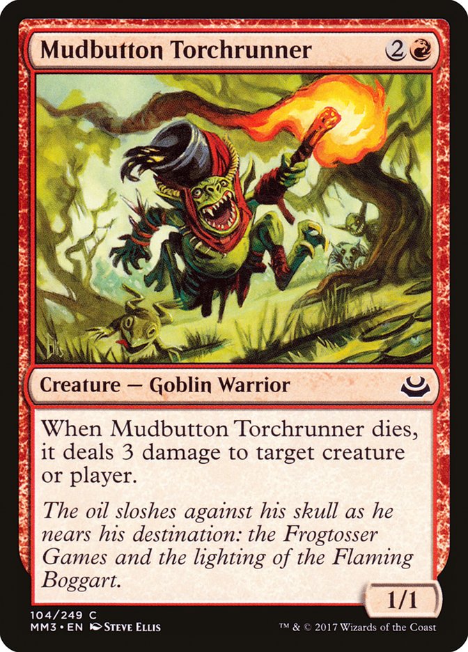 Mudbutton Torchrunner (104) [Modern Masters 2017] | Odin's Place