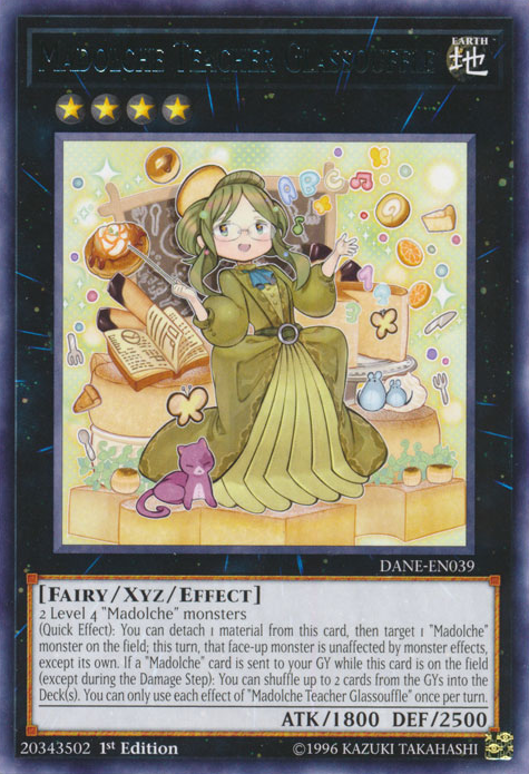 Madolche Teacher Glassouffle [DANE-EN039] Rare | Odin's Place