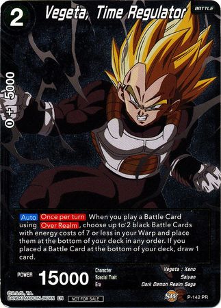 Vegeta, Time Regulator (Championship Final 2019) (P-142) [Tournament Promotion Cards] | Odin's Place