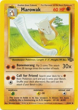 Marowak (39/64) [Jungle Unlimited] | Odin's Place