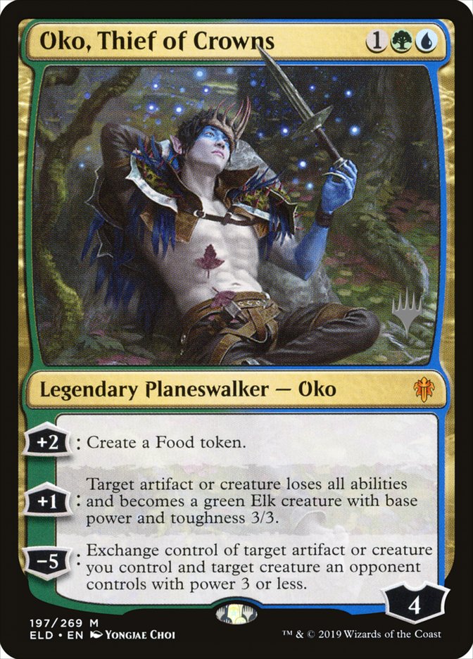 Oko, Thief of Crowns (Promo Pack) [Throne of Eldraine Promos] | Odin's Place