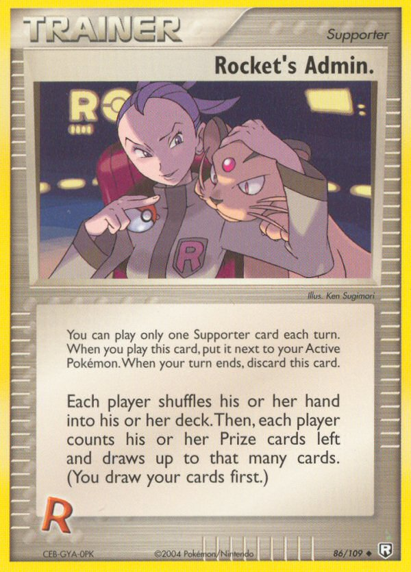 Rocket's Admin. (86/109) [EX: Team Rocket Returns] | Odin's Place
