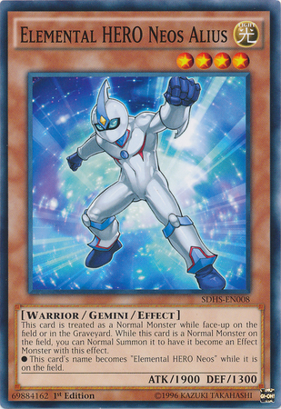 Elemental Hero Neos Alius [SDHS-EN008] Common | Odin's Place