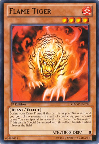 Flame Tiger [GAOV-EN039] Common | Odin's Place