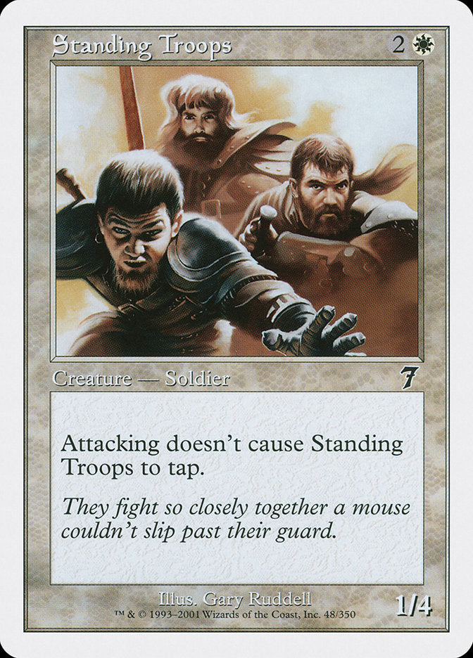 Standing Troops (48) [Seventh Edition] | Odin's Place