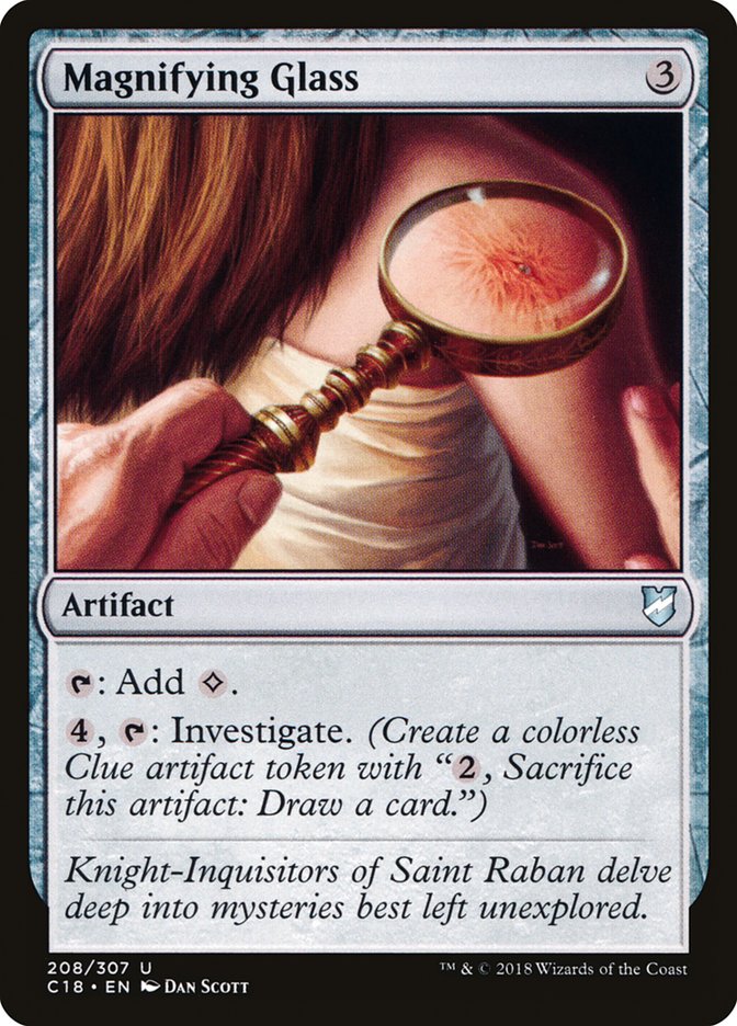 Magnifying Glass (208) [Commander 2018] | Odin's Place