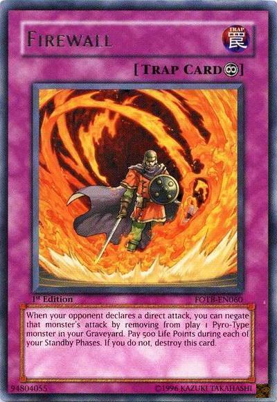 Firewall [FOTB-EN060] Rare | Odin's Place