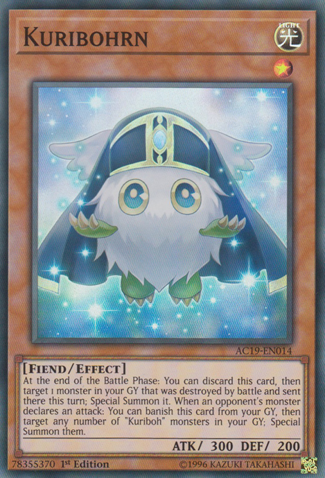Kuribohrn [AC19-EN014] Super Rare | Odin's Place