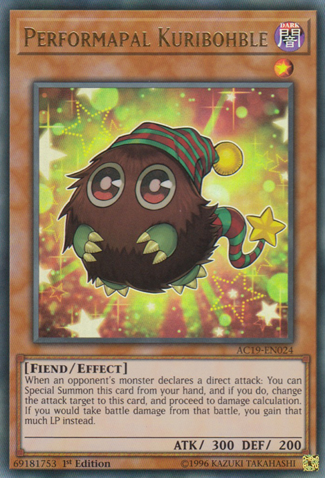 Performapal Kuribohble [AC19-EN024] Ultra Rare | Odin's Place
