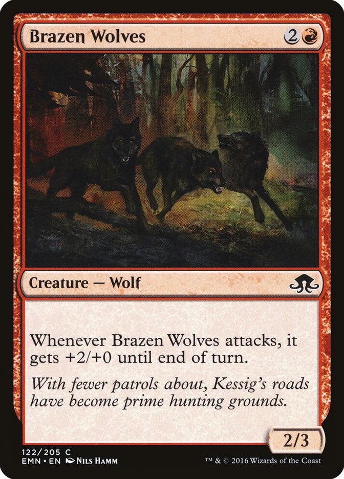 Brazen Wolves (122) [Eldritch Moon] | Odin's Place