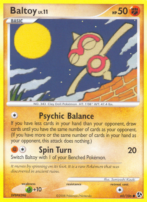 Baltoy (60/106) [Diamond & Pearl: Great Encounters] | Odin's Place